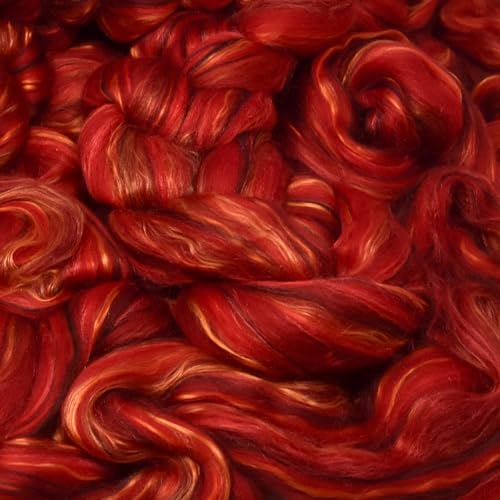 Merino Silk Luxe Tonal Designer Blend. Superfine Merino