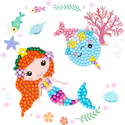 Girls Diamond Painting Kits for Kids (3.84 Ounce)