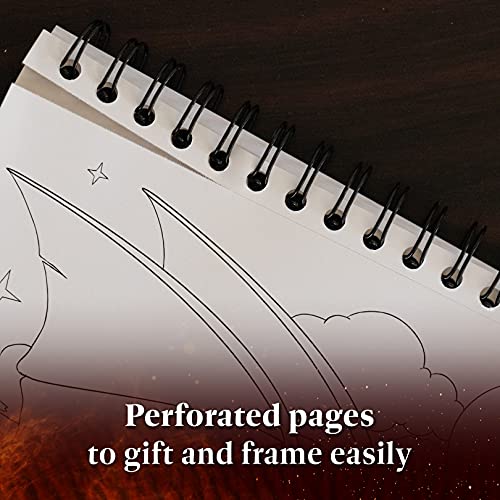 Dragons Vol II Adult Coloring Book for Women