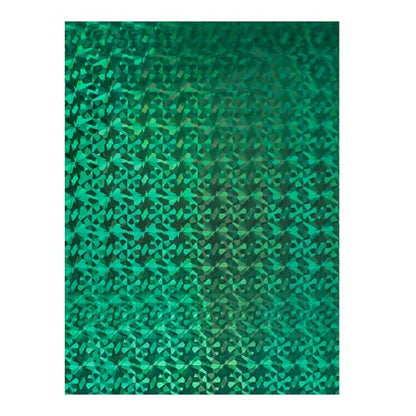 50 Sheets Green Gemstone Toner Reactive Foil