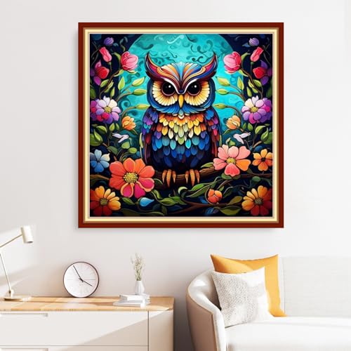 Cross Stitch Stamped Full Embroidery Kits DIY 11CT Cotton Thread Printed DIY Needlepoint Kits Craft Needlework Set Cross