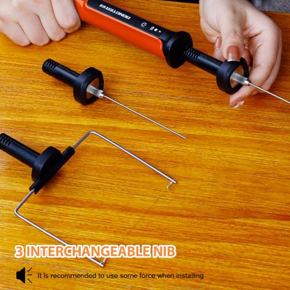 3-in-1 Hot Wire Electric Foam Cutter, Styrofoam Cutter Tool, Orange