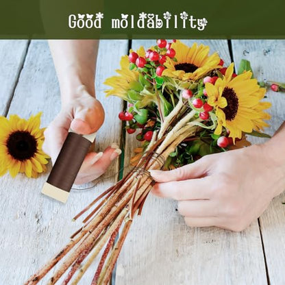 Floral Wire 38 Yards 114 Ft 22 Gauge Metal Wire for Crafts (114 Foot)