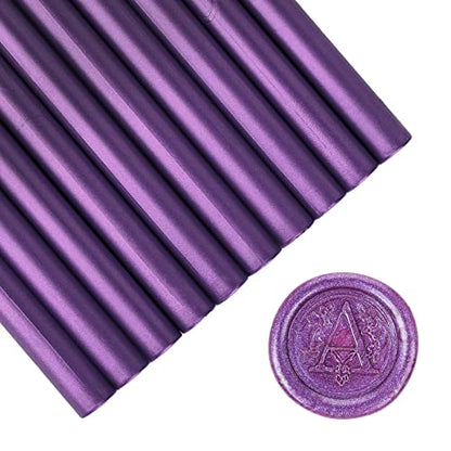 Glue Gun Sealing Wax Sticks for Wax Seal Stamp (10 Count)