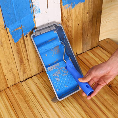 4 Inch Paint Tray with Liners 12 (12 Count)