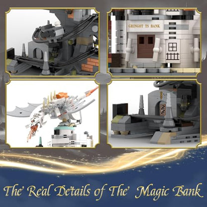 Lighting Magic Castle Wizarding Bank Building Sets