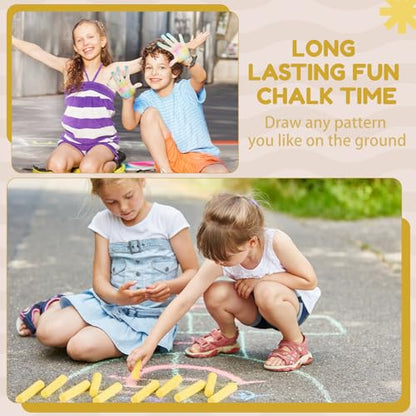 Jumbo Sidewalk Chalk for Kids Outdoor