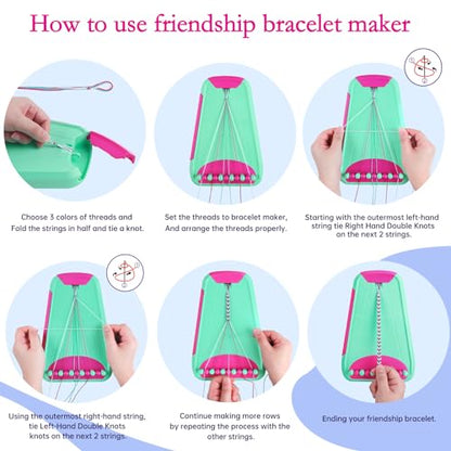 DIY Friendship Bracelet Kit for Girls 6