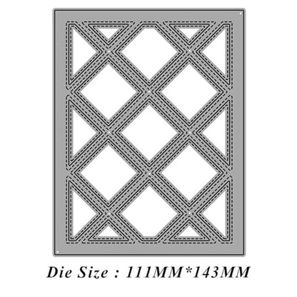 Cutting Dies Metal Stencils Scrapbooking Tools Flowers Lace Frame DIY Embossing Template for Paper Card Making Album Arts Crafts Supplies