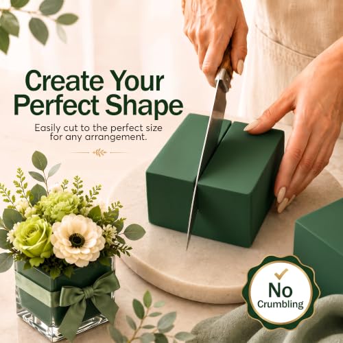 12 Pack Large Dry Floral Foam Blocks