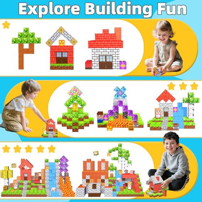 Magnetic Blocks (200 Count)