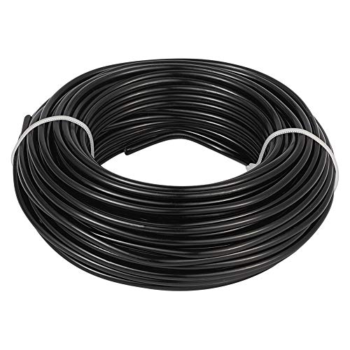 65.6 Feet 3.5mm Aluminum Wire Black Bendable Metal Craft Wire for Beading Jewelry Craft Making (65.6 Foot)