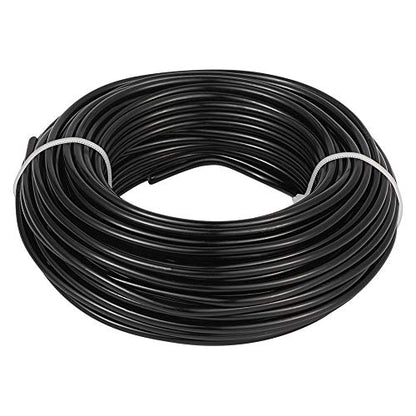 65.6 Feet 3.5mm Aluminum Wire Black Bendable Metal Craft Wire for Beading Jewelry Craft Making (65.6 Foot)