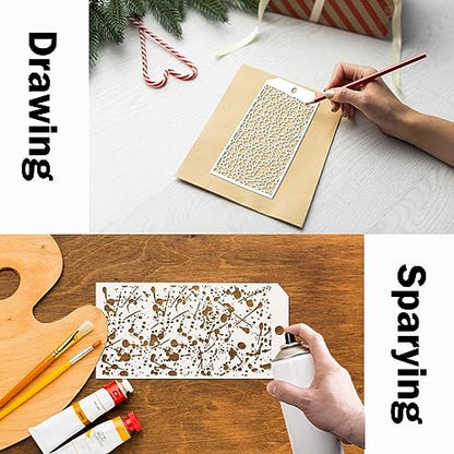 8 Pieces Stencils for Crafts