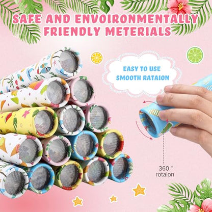 15 Pcs Classic Kaleidoscopes Kids Birthday Party Favor Old Fashioned Vintage Educational Toys Stocking Stuffers Goodie Bag Fillers for Classroom School Return Gifts Carnival Prizes (15 Count)