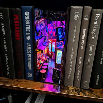 Neo Ramen MiniAlley DIY Cyberpunk Book Nook Kit