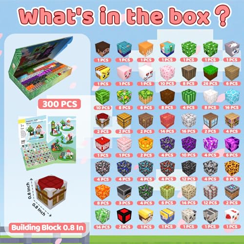 Magnetic Blocks (300 Count)
