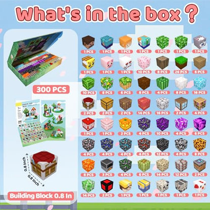 Magnetic Blocks (300 Count)
