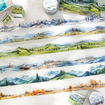 6 Rolls Landscape PET Tape