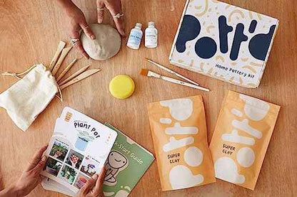 Pottery Kit Air Dry Clay Kit for Adults & Beginners