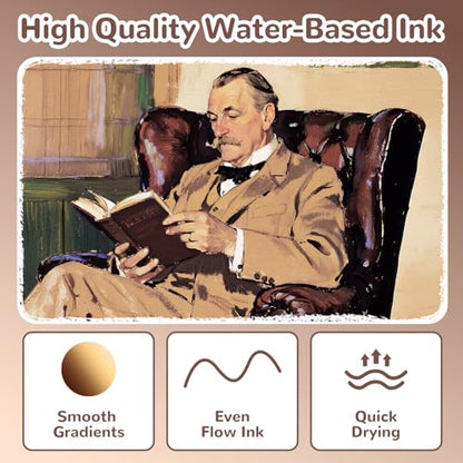 12 Brown Acrylic Paint Markers (12 Count)