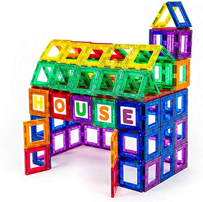 Magnetic Tile Building Set