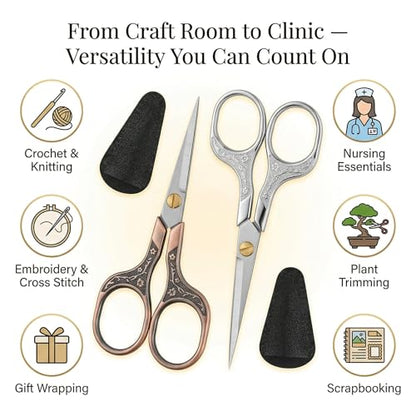 embroidery scissors (2 Count)