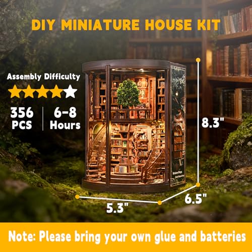 DIY Miniature House Kit for Adults