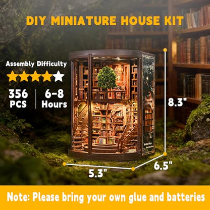 DIY Miniature House Kit for Adults