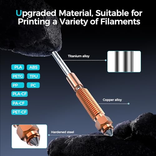Official K2 Plus Ceramic Heating Block Hotend Kit