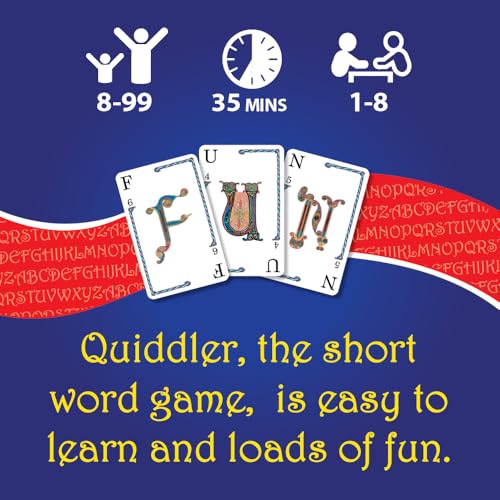 SET Enterprises Quiddler Word Game
