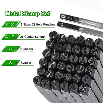 36pcs Metal Stamping Kit 1