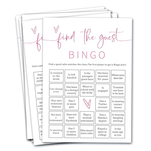 Bridal Shower Bingo
