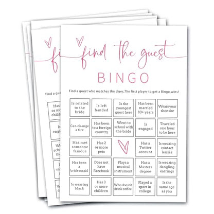 Bridal Shower Bingo