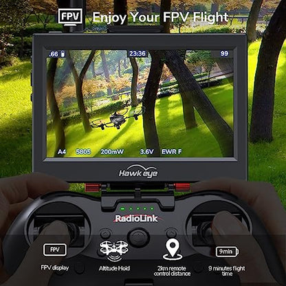 F121 FPV Mini RC Drone RTF with Camera for Adult and Kids Beginners
