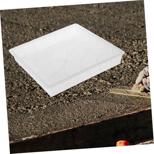 Reusable Concrete Pavement Mold for Garden Stepping Stones Plastic Diy Paver Mold for Pathways Patios and Courtyards Easy to Install and Maintain