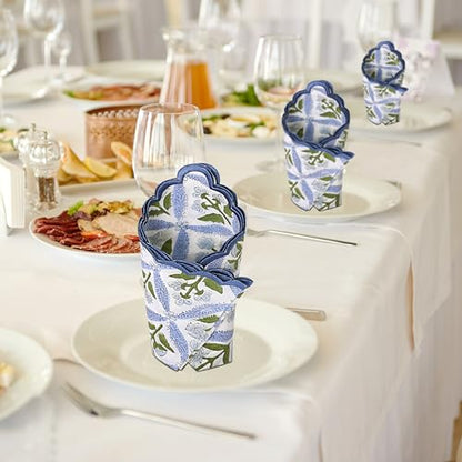 Hand Block Print Cloth Napkins (4 Count)