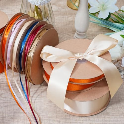 Orange Satin Ribbon 1