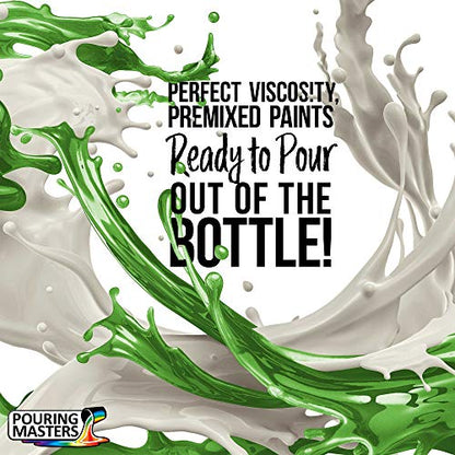 Pouring Masters Vivid Jade Metallic Pearl Ready to Pour Acrylic Pouring Paint (32 Fl Oz)