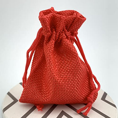 Pack of 25 Burlap Gift Bags with Drawstring Linen Jewelry Pouches Wedding Hessian Jute Bags for Birthday and Treat Pouches Party Wedding Favors Gift