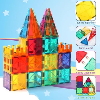 32 Pack Magnetic Tiles (32 Count)