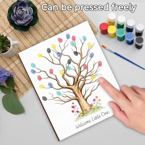 Personalized Fingerprint Art Tree Sign