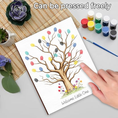 Personalized Fingerprint Art Tree Sign