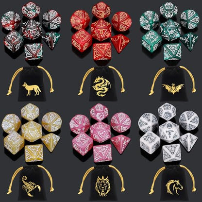 Polyhedral Dice Set (42 Count)