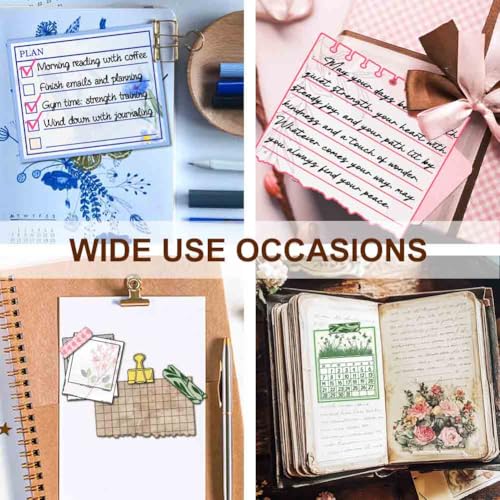 29 Pcs Journal Stamps for Crafting Card Making Supplies Set (29 Count)