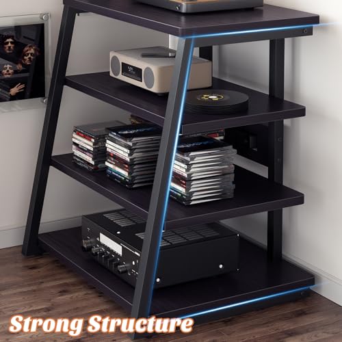 AV Media Stand with Outlets