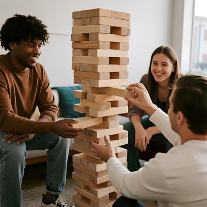 60 PCS Giant Tumble Tower