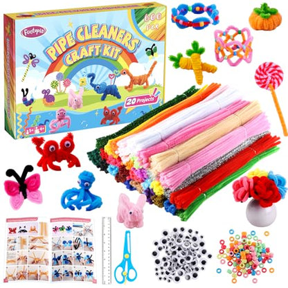800pcs Pipe Cleaners Crafts Kit