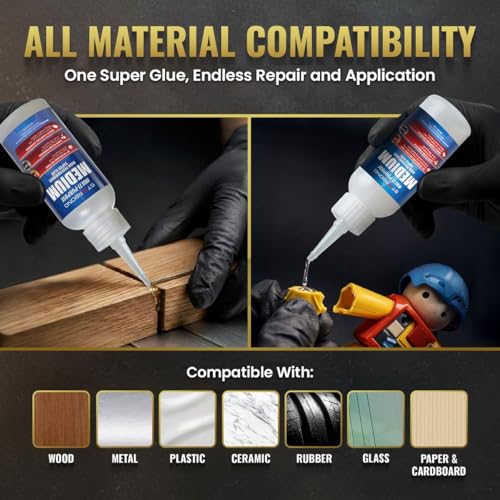 Medium Super Glue Pro Kit (2 Ounce)