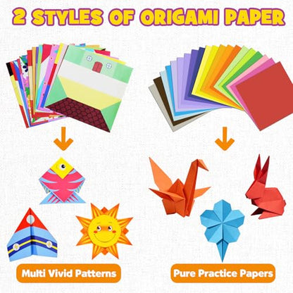 230 Pcs Origami Paper Kit (230 Count)